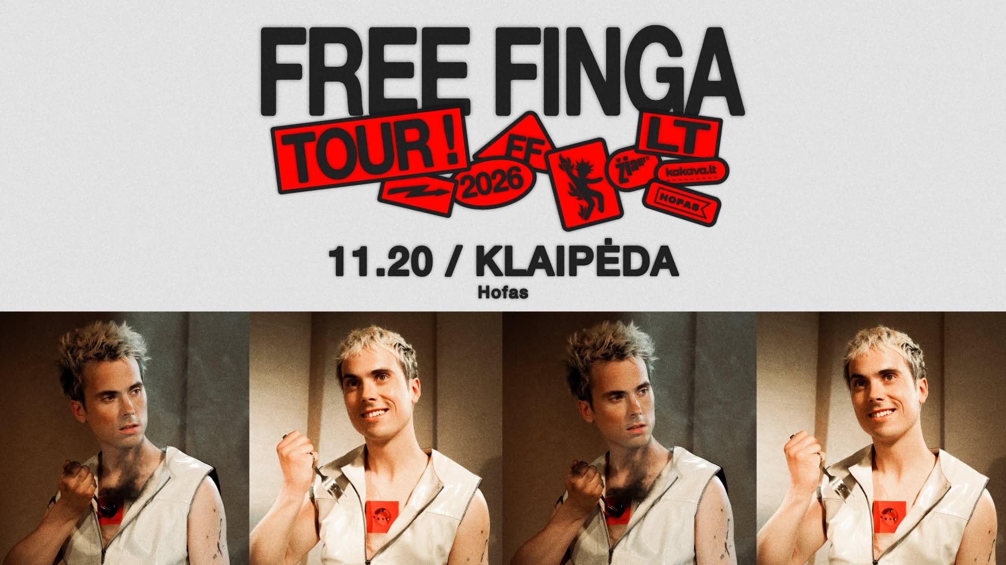 Free Finga Tour Koncertas Klaipėda